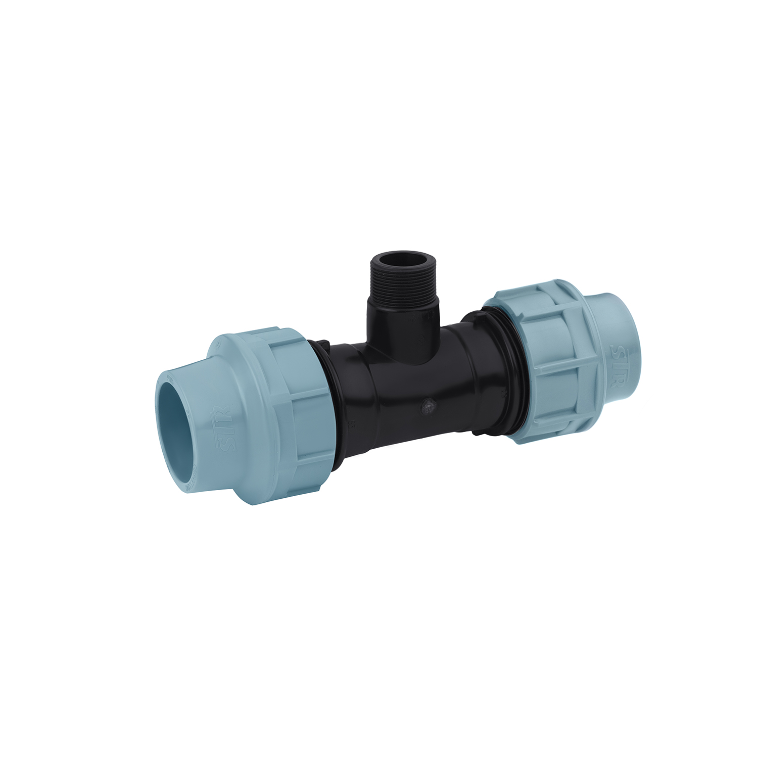 Трійник ПЕ STR 63х1 1/2"х63 РЗ