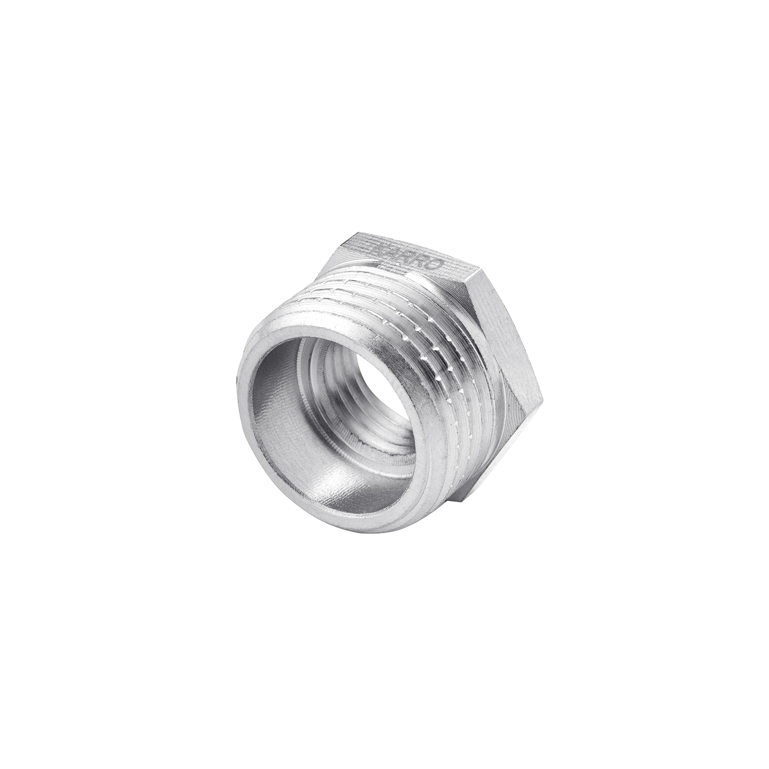 Футорка Karro 3/4"х1/2" ЗВ нікельована KR-3115