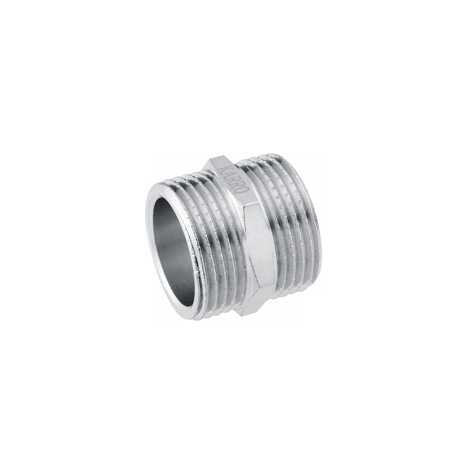 Ніпель Karro 3/4" ЗЗ нікельований KR-3113