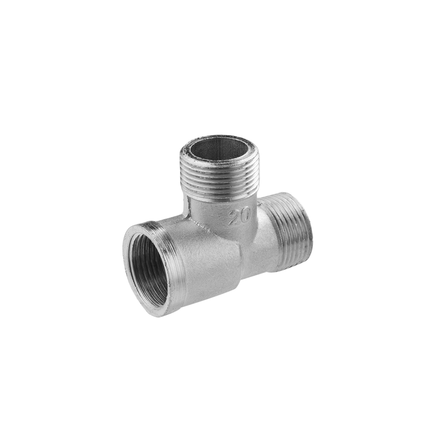 Трійник посилений LexLine 3/4" ВЗЗ нікельований НК0209-Вн
