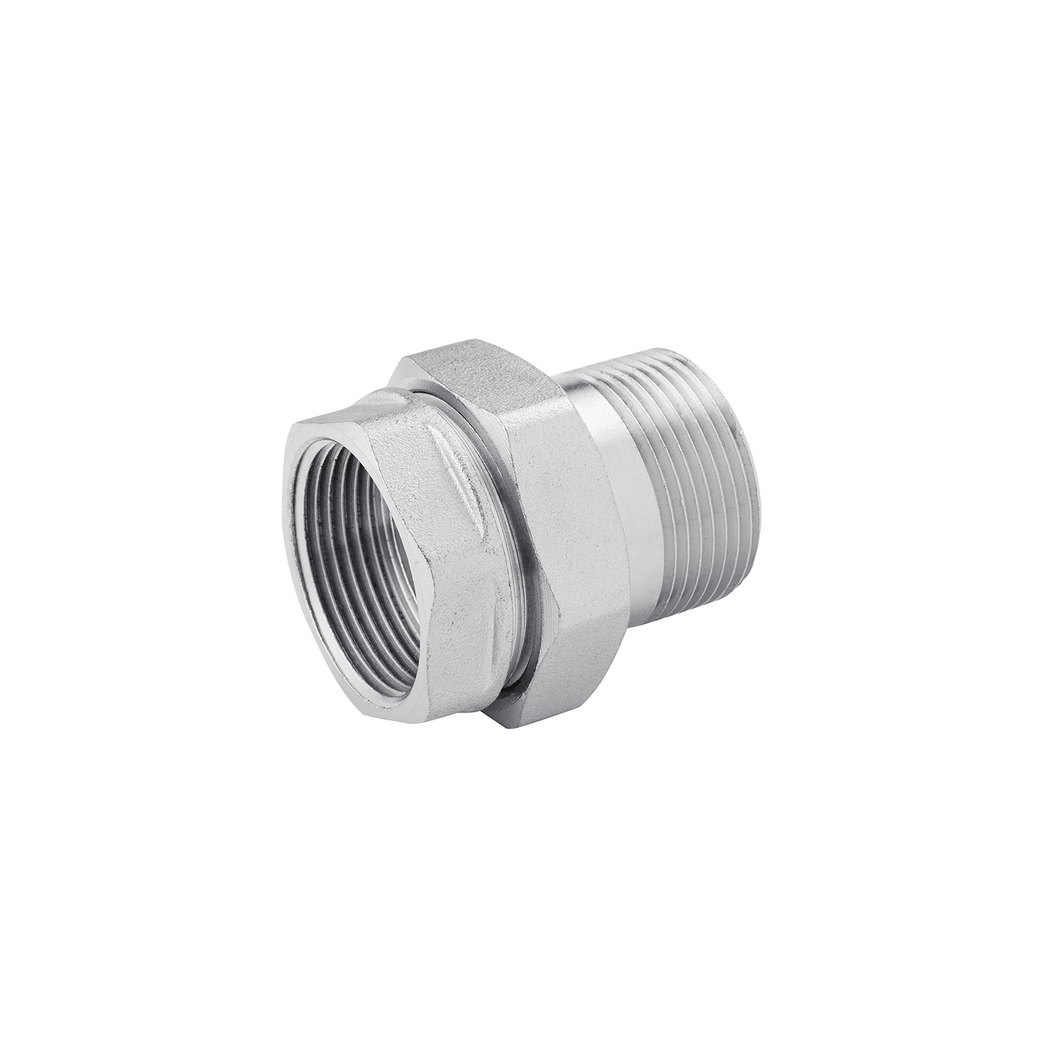 Згін-американка пряма Karro 3/4" ВЗ нікельована KR-3102