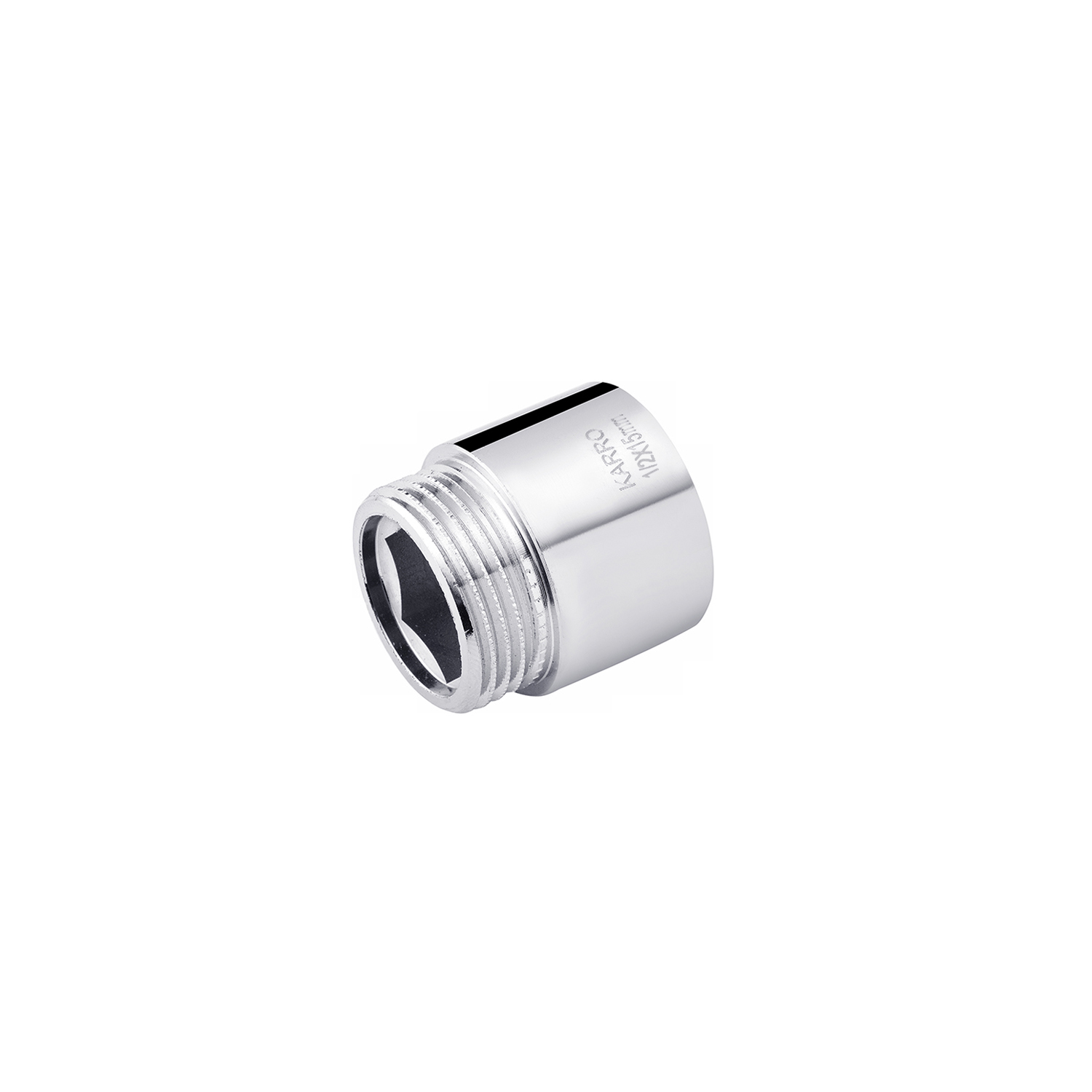 Подовжувач Karro 1/2" ВЗ, L=15 мм хромований KR-3209
