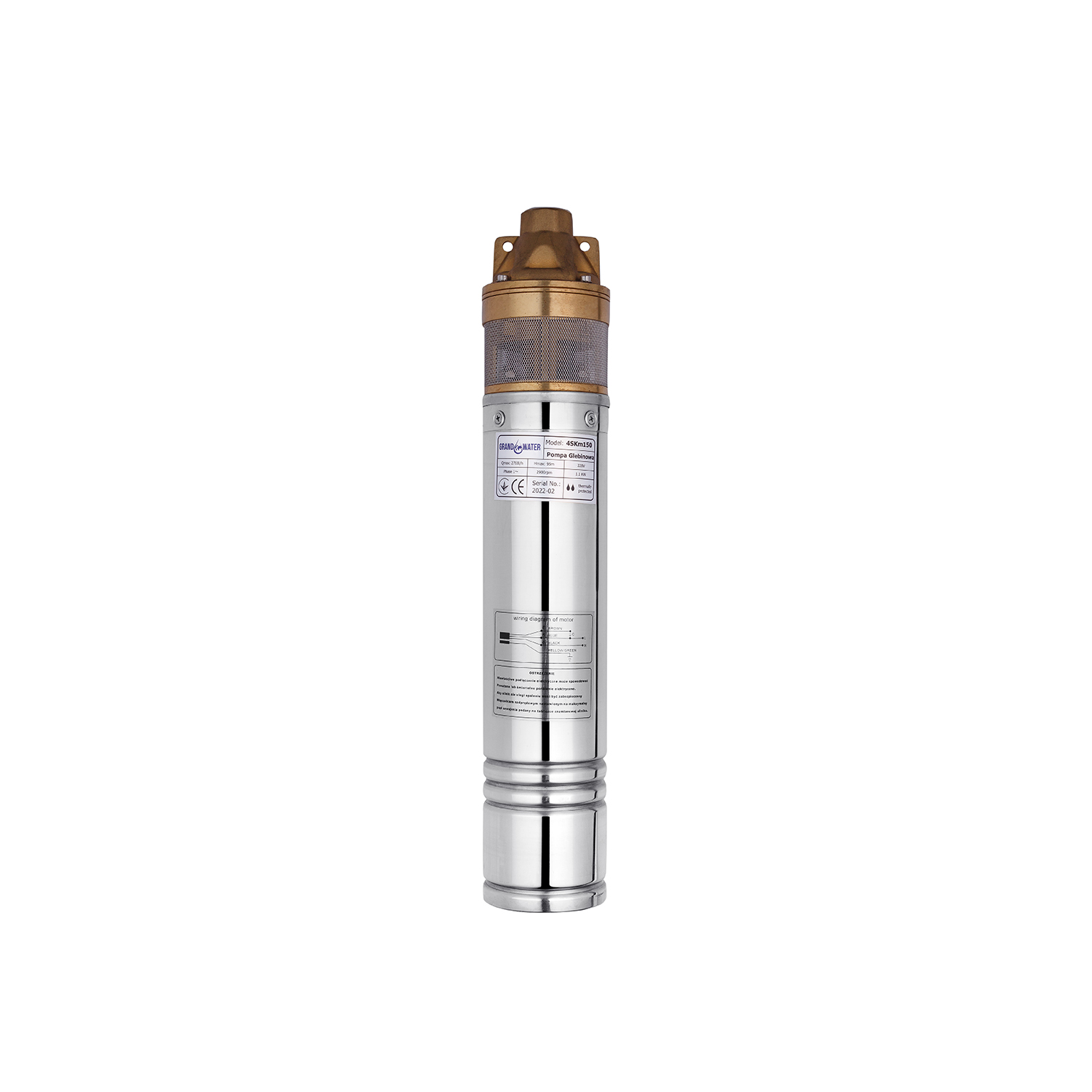 Насос глибинний Grandwater 4SKM 150