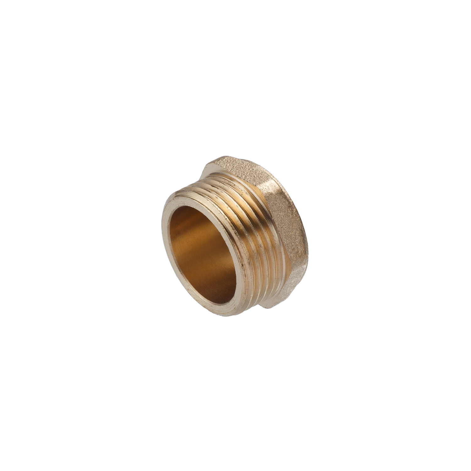 Пробка посилена LexLine 3/4" РЗ латунна УК1092-В