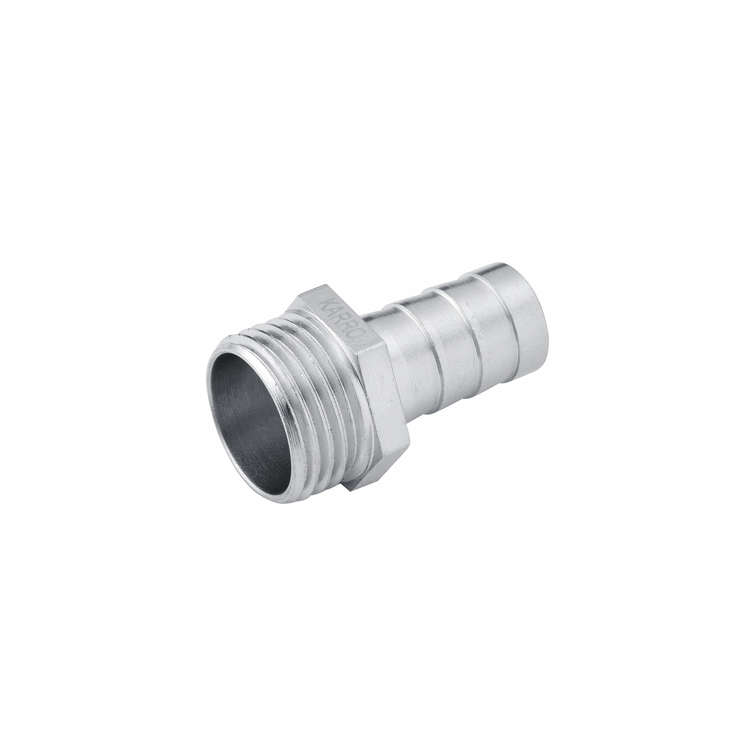 Штуцер Karro 1/2" РЗ, D=18 мм нікельований KR-821