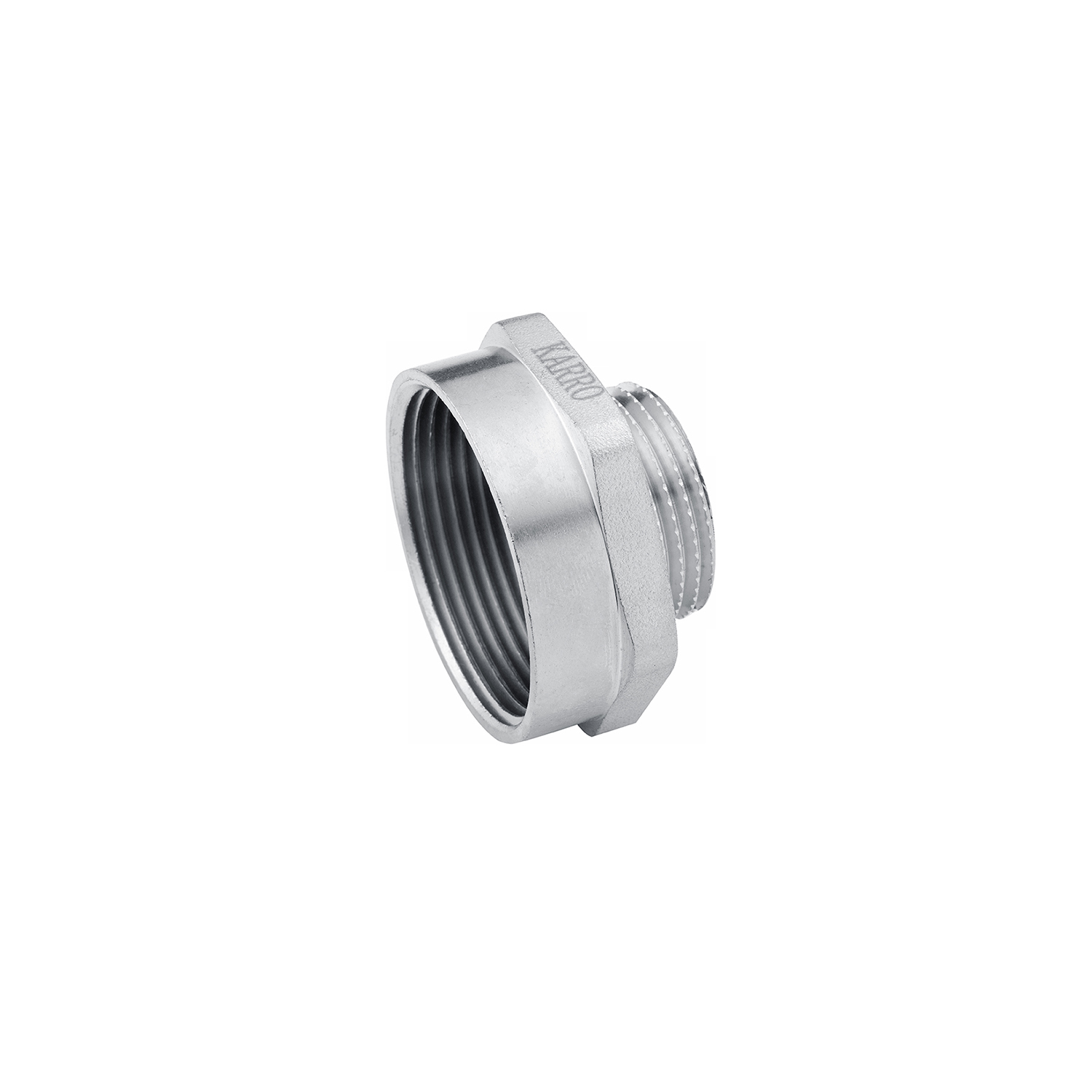 Перехідник Karro 1 1/4"х3/4" ВЗ нікельований KR-3117