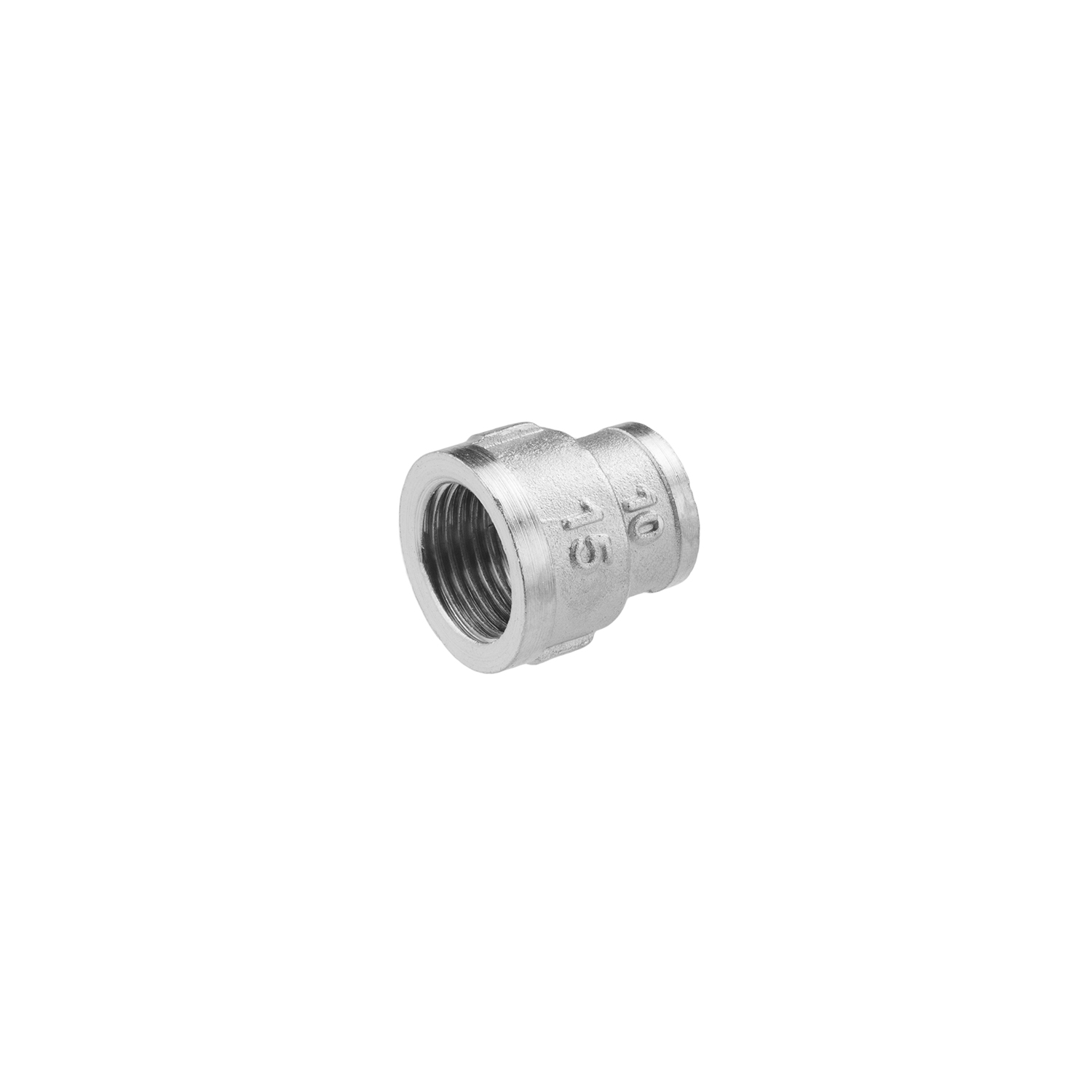 Муфта перехідна посилена LexLine 1/2"х3/8" ВВ нікельована НК0331-Вн
