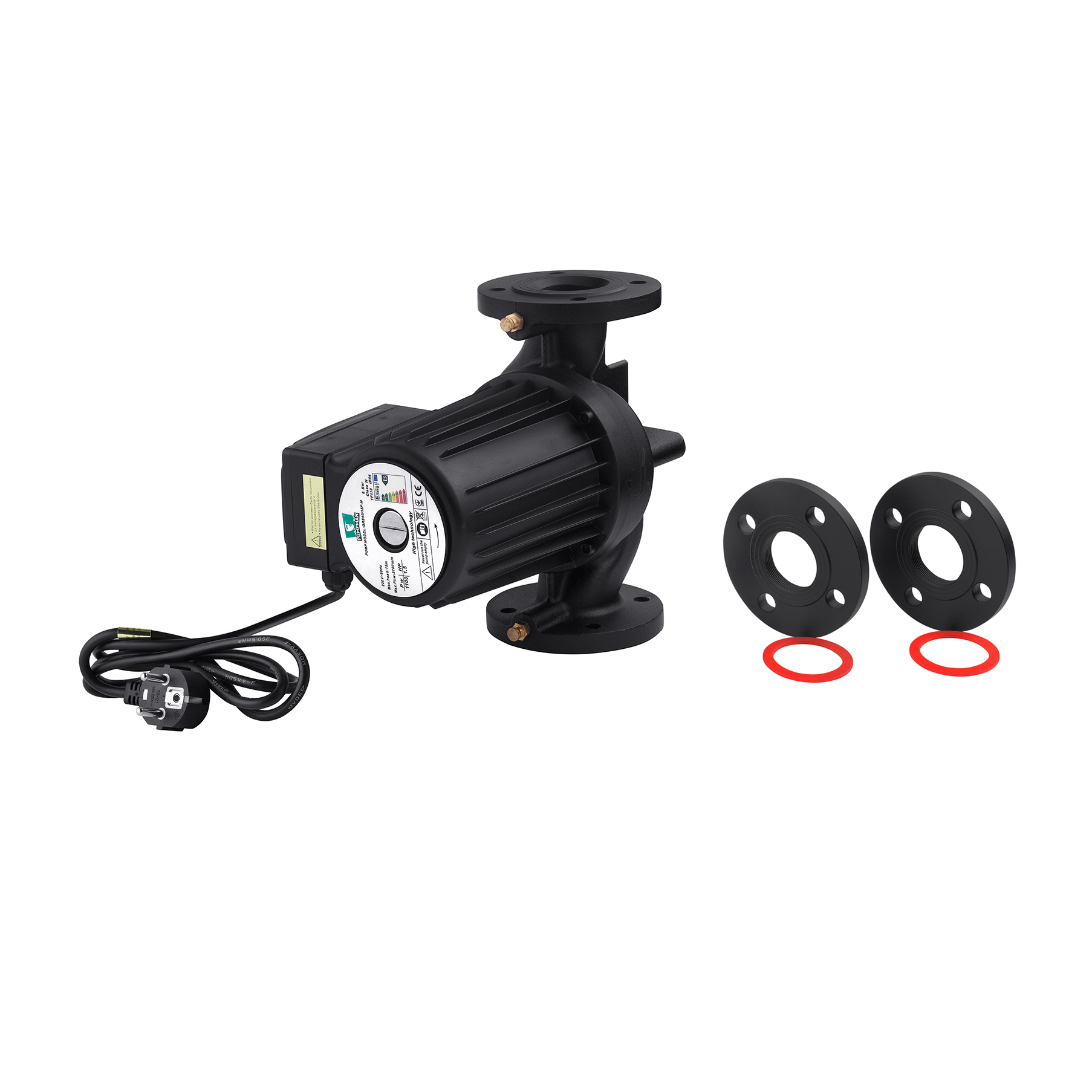 Насос циркуляційний фланцевий Pumpman GRS50/15F-M Нmax 15 м Qmax 22 куб.м 1100 Вт