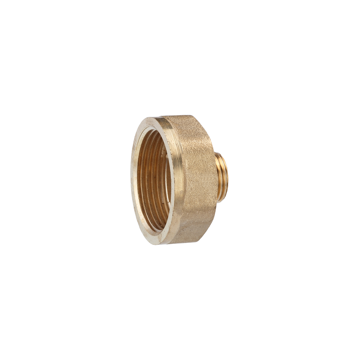 Перехід посилений LexLine 1 1/4"х1/2" ВЗ латунний УК0610-В