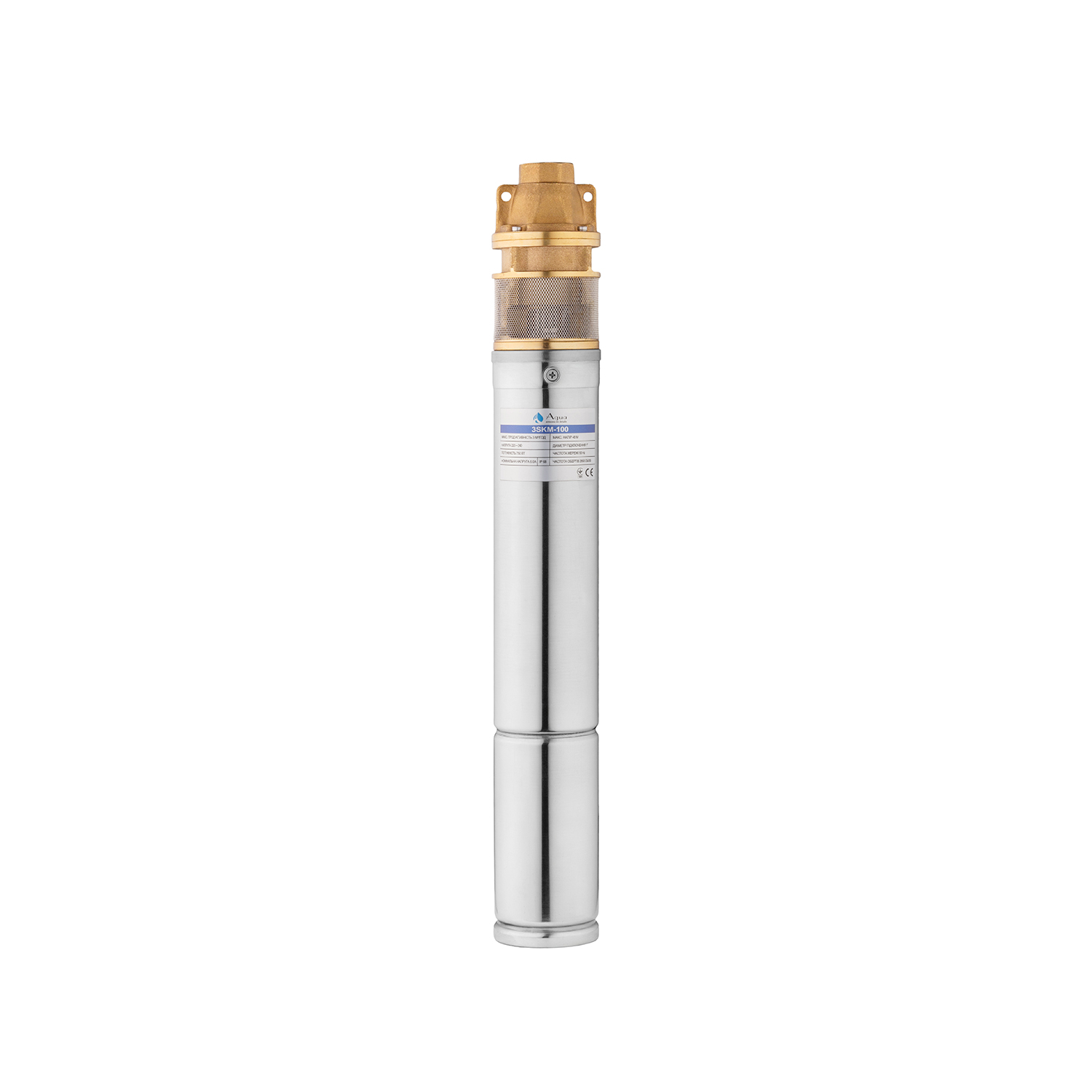 Насос глибинний відцентровий 3SKM 100 Hmax 48 м Qmax 50 л/хв P 750 Вт