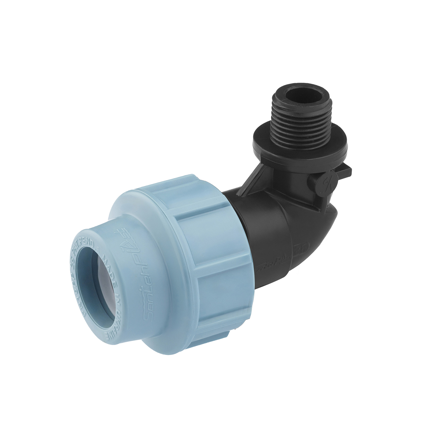 Коліно ПЕ SantehPlast 25х1/2" РЗ