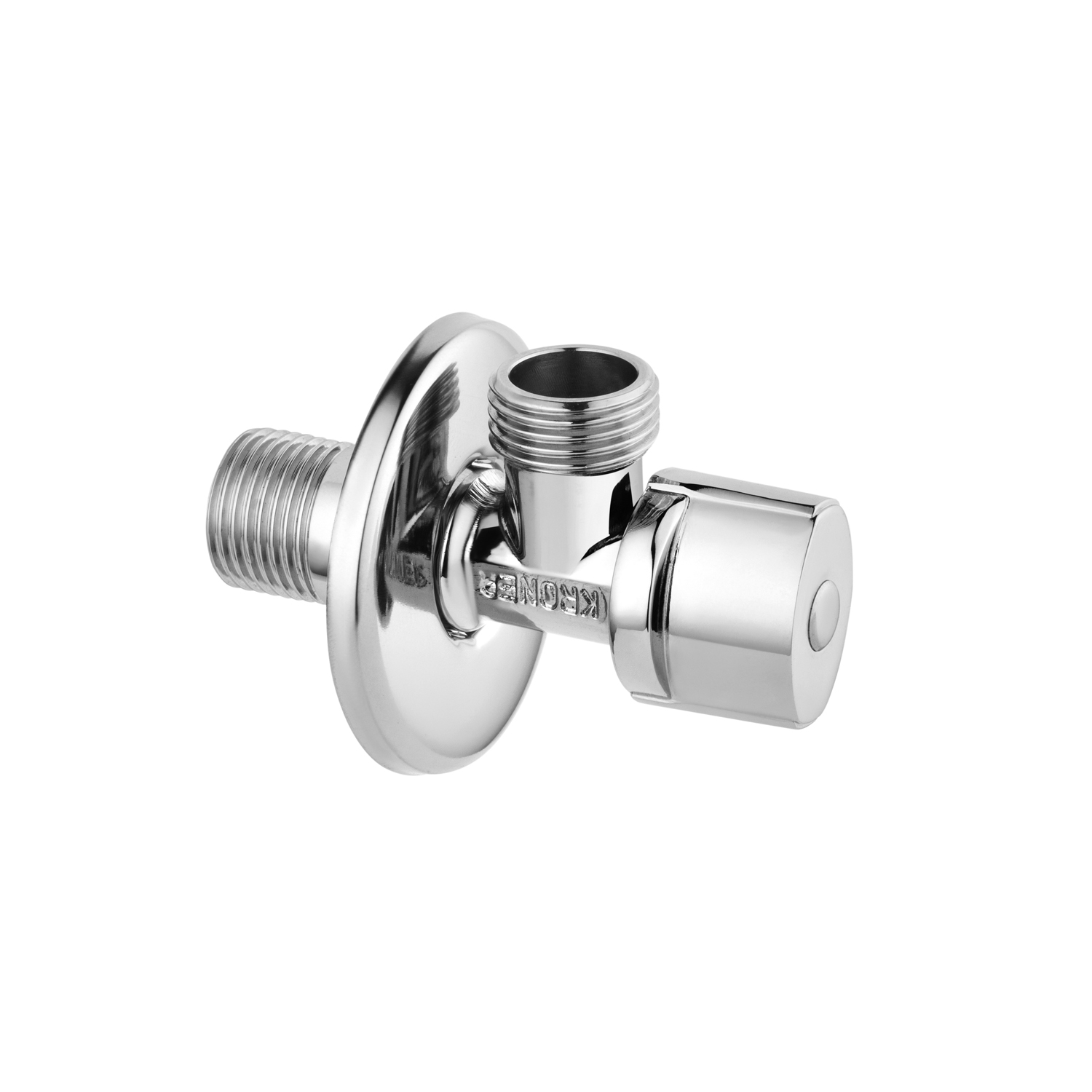 Кран приладовий Kroner KRP Eckventil C201 1/2"х1/2" ЗЗ