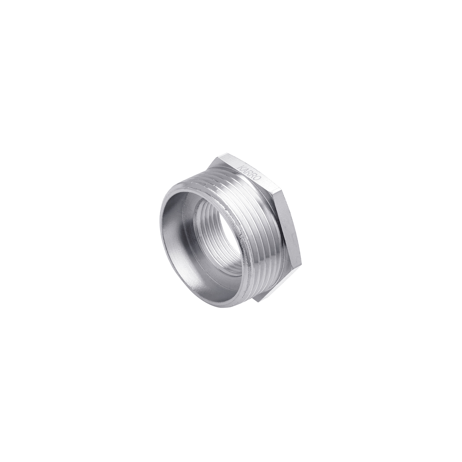 Футорка Karro 1 1/4"х3/4" ЗВ нікельована KR-3115