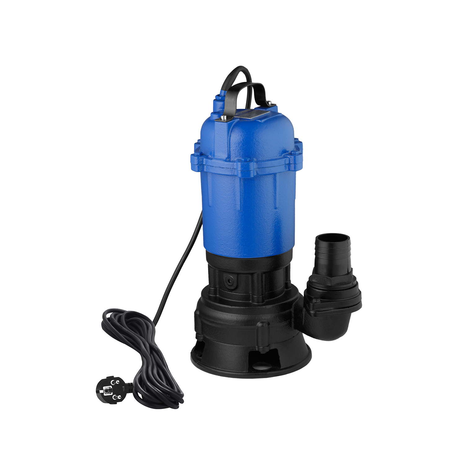 Насос фекальний Agua WQD 10-10-1.1 кВт Нmax 10 м Qmax 10 куб.м Р 1100 Вт корпус чавун