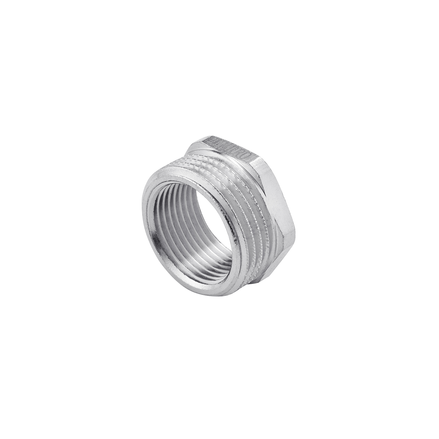 Футорка Karro 1 1/4"х1" ЗВ нікельована KR-3115