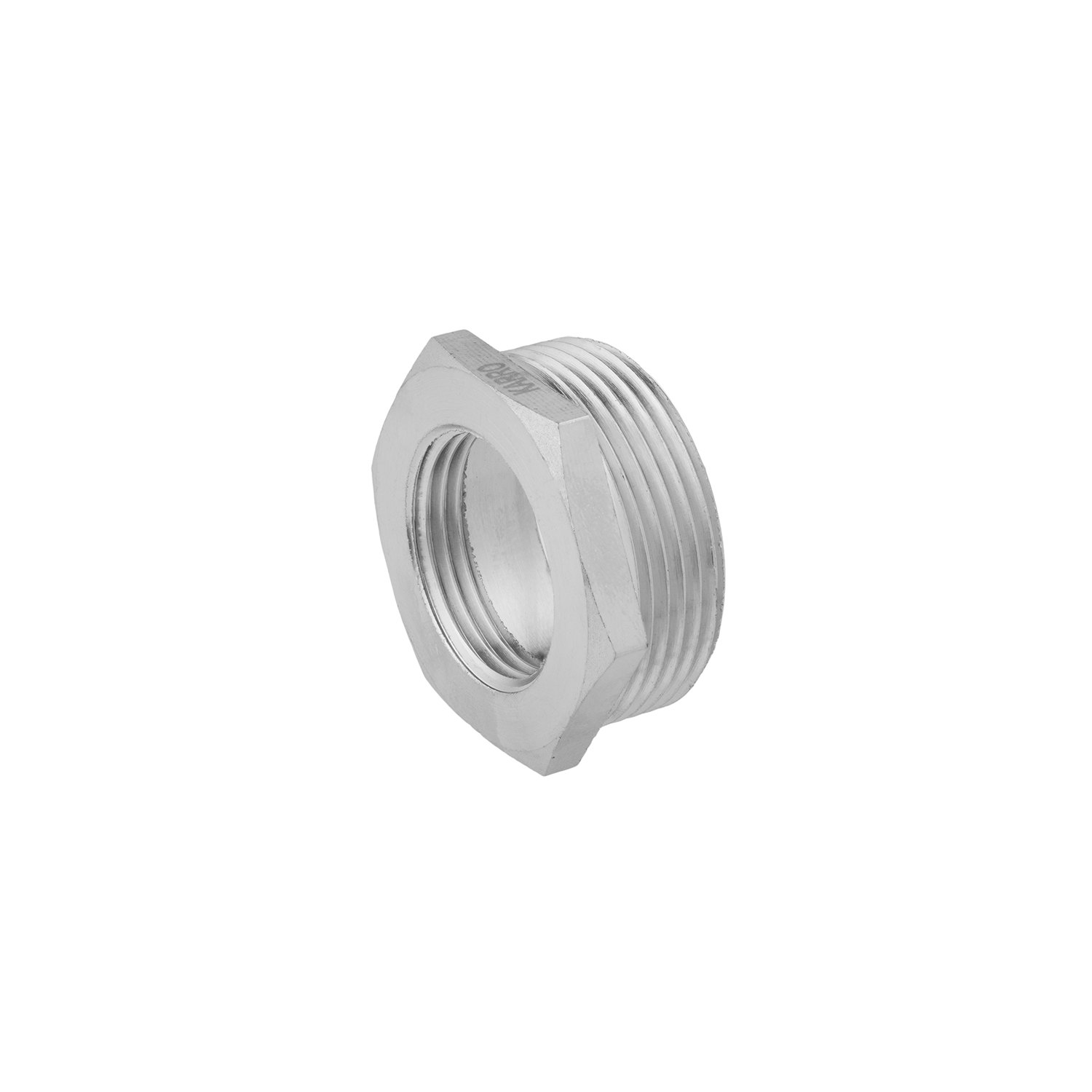 Футорка Karro 1 1/2"х1" ЗВ нікельована KR-3115