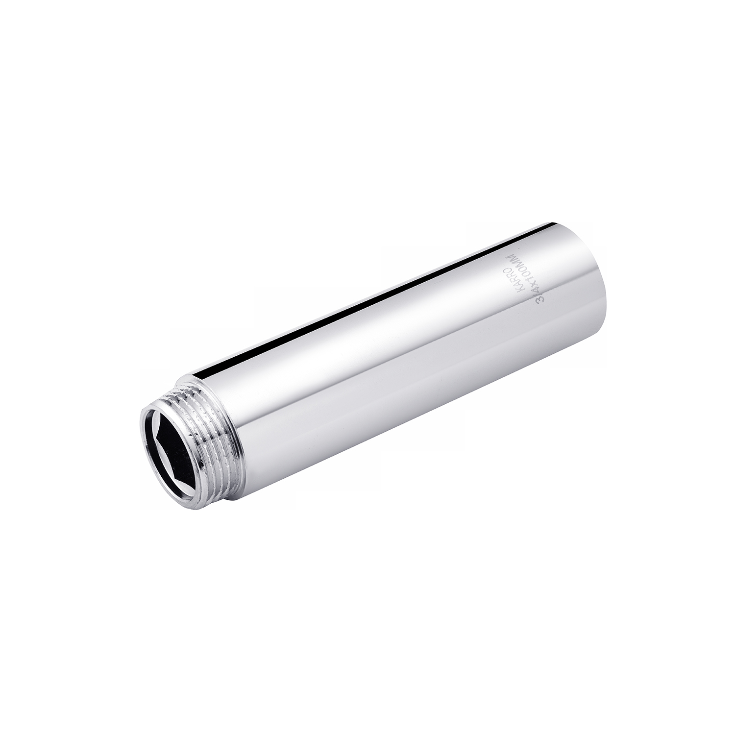 Подовжувач Karro 3/4" ВЗ, L=100 мм хромований KR-3209