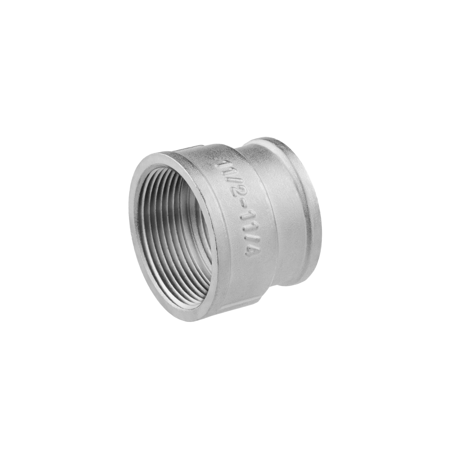Муфта перехідна Karro 1 1/2"х1 1/4" ВВ нікельована