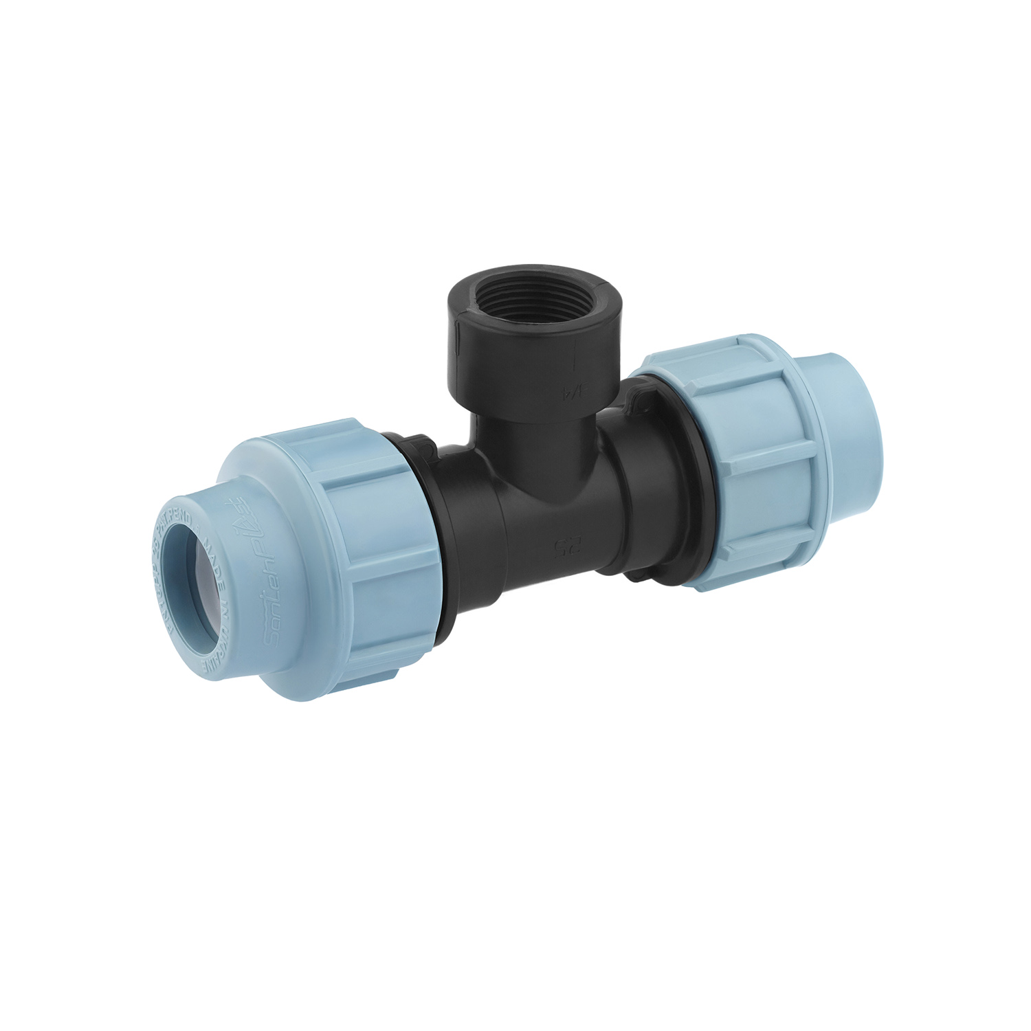 Трійник ПЕ SantehPlast 25х3/4"х25 РВ