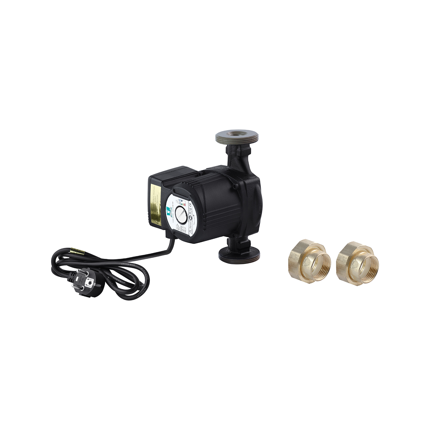 Насос циркуляційний Pumpman GRS32/60/180 Нmax 6 м Qmax 3,3 куб.м 93 Вт з гайками