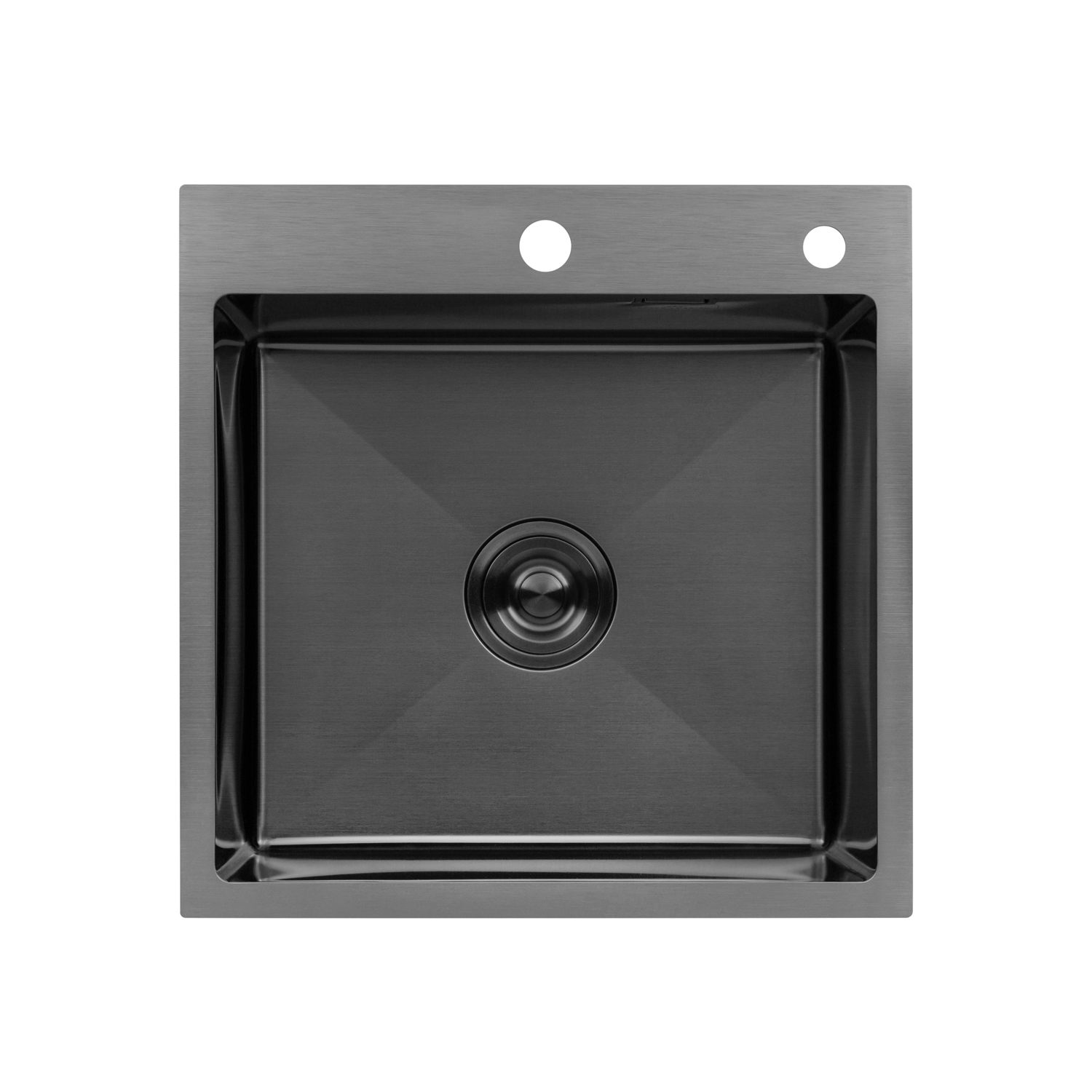 Кухонна мийка Kroner KRP Schwarze - 5050HM PVD (3.0/1.0 мм)