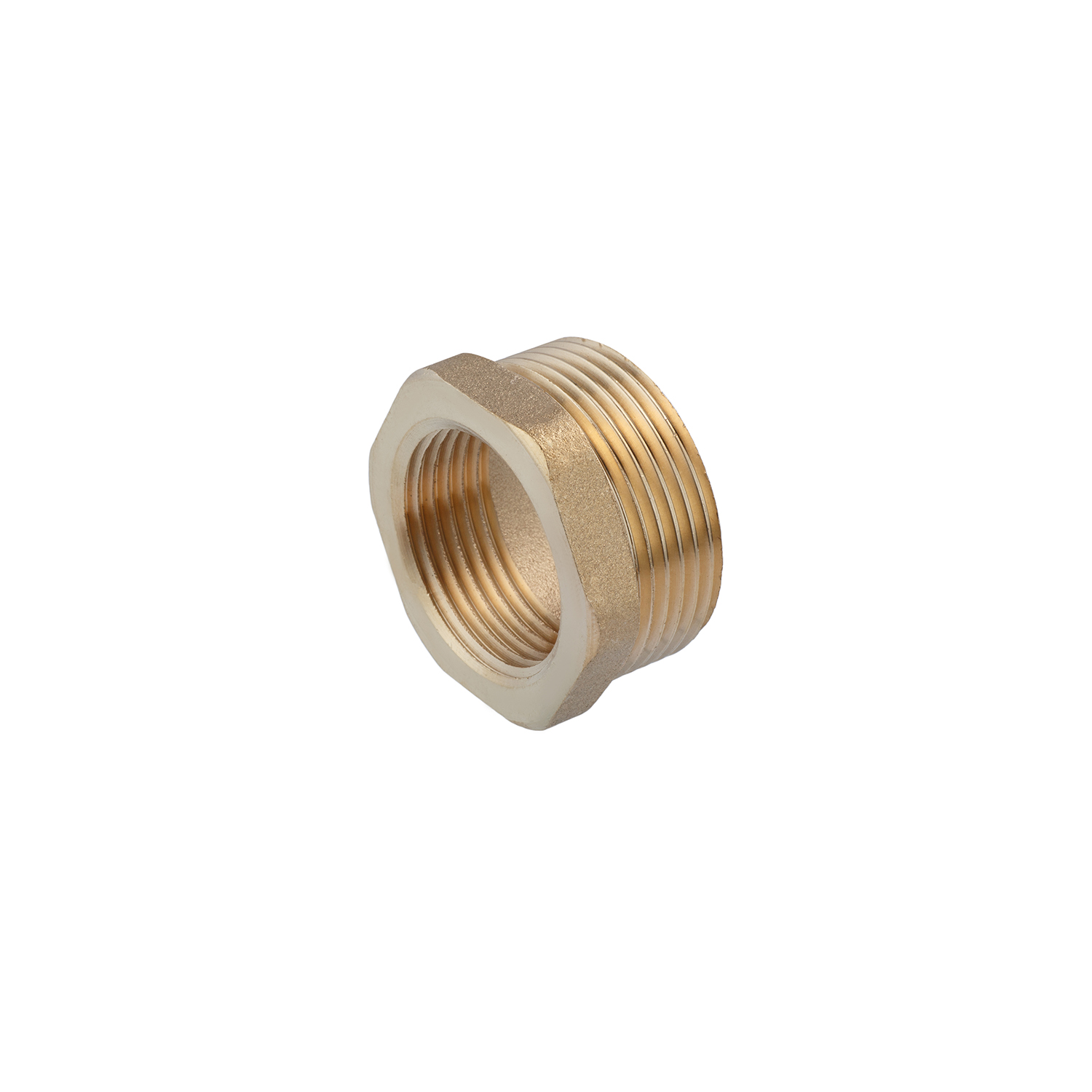 Футорка посилена LexLine 1 1/4"х1/2" ЗВ латунна УК0710-В