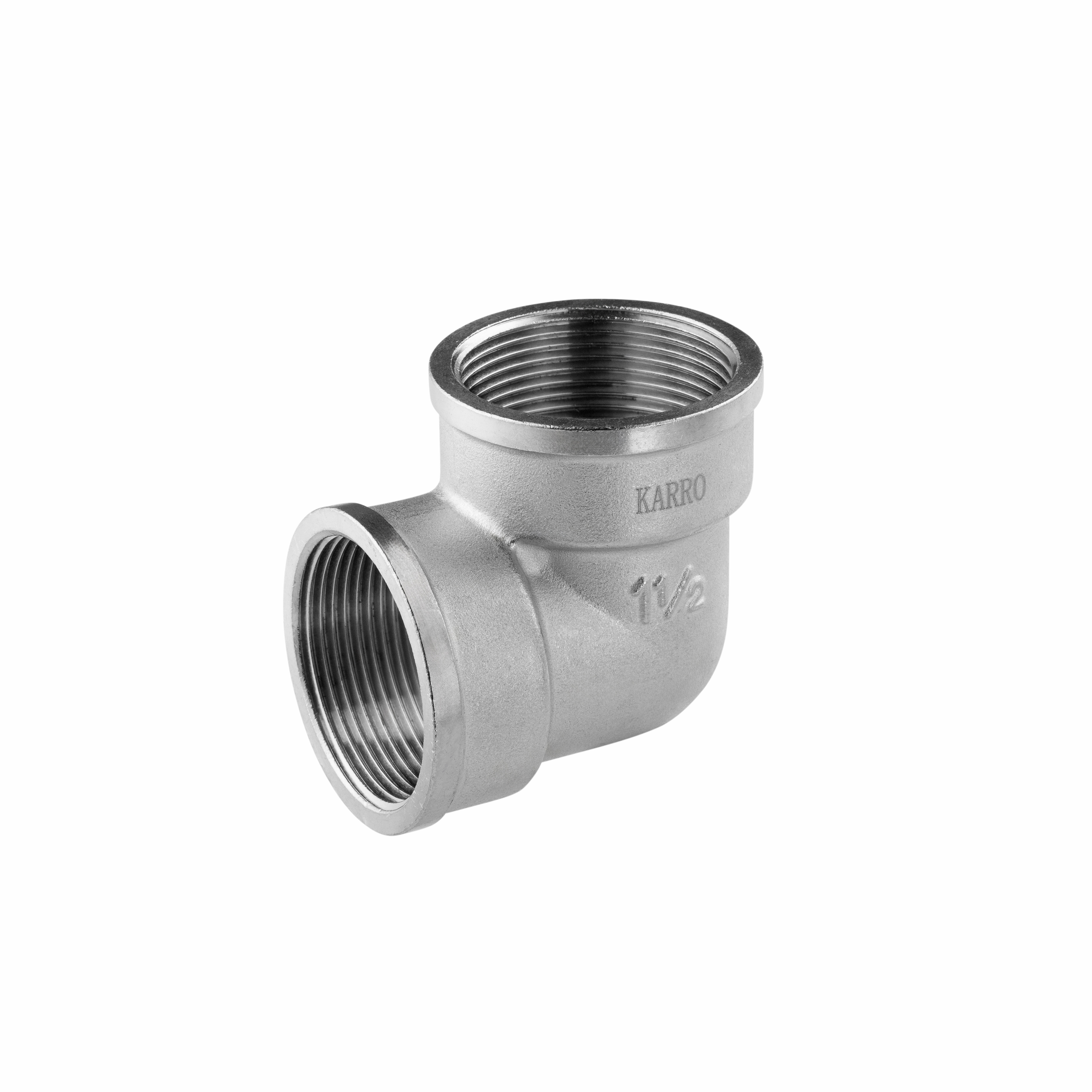 Кутник Karro 1 1/2" ВВ нікельований