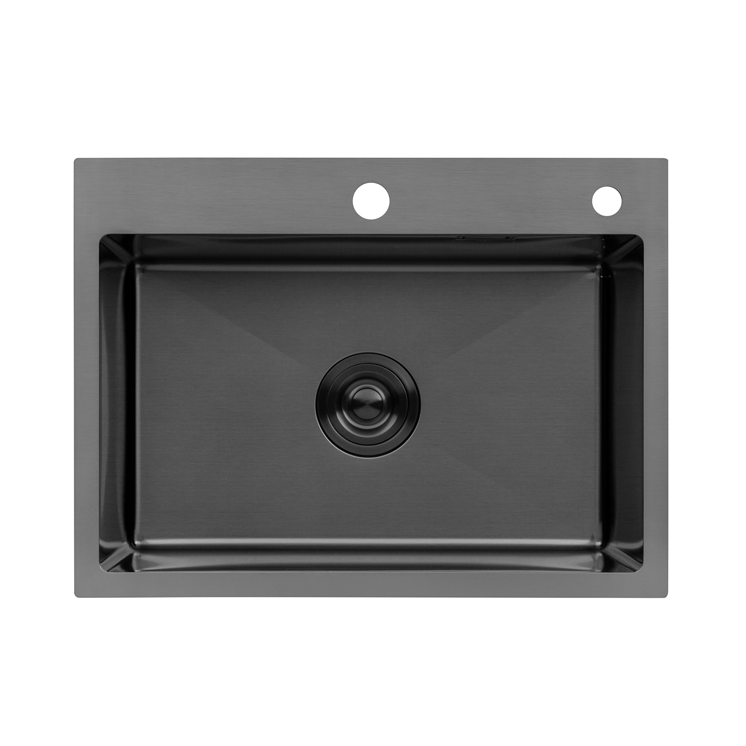 Кухонна мийка Kroner KRP Schwarze - 5843HM PVD (3.0/1.0 мм)